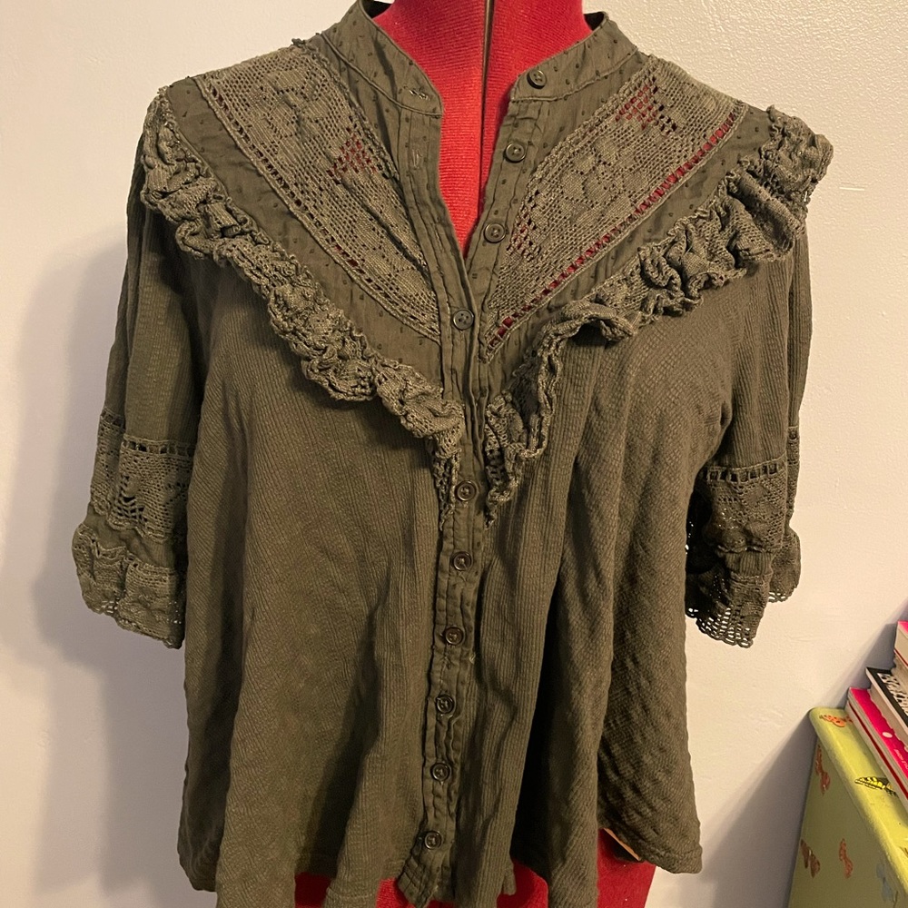 Lightly worn free people blouse